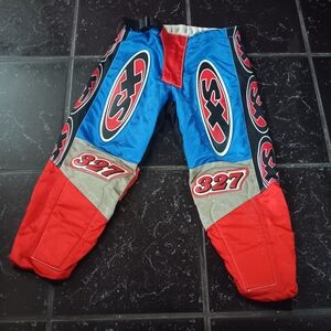 Vtg Motorcross SX 327 Racing Gear Pants Youth 22"